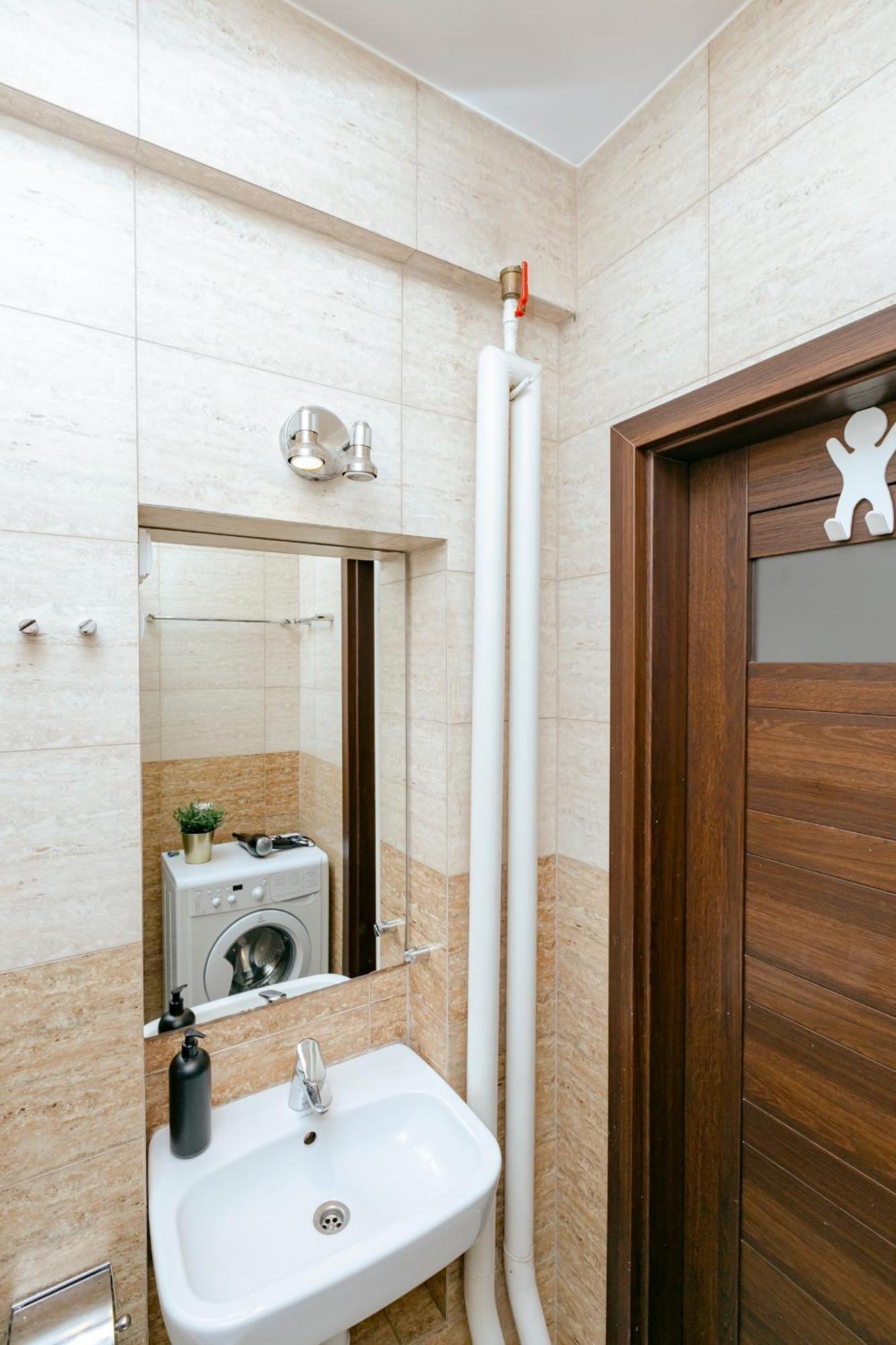 Plac Konstytucji 6 Orange - Apartament Dla 4 Osob - Bezplatny Parking - Free Parking - Piekny Widok Na Panorame Warszawy 华沙 外观 照片