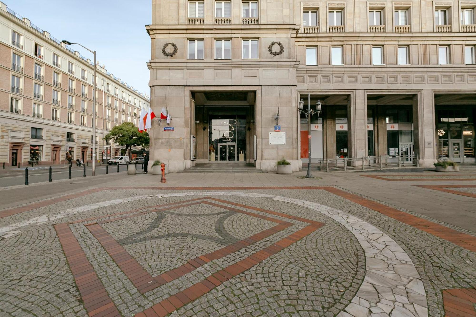 Plac Konstytucji 6 Orange - Apartament Dla 4 Osob - Bezplatny Parking - Free Parking - Piekny Widok Na Panorame Warszawy 华沙 外观 照片