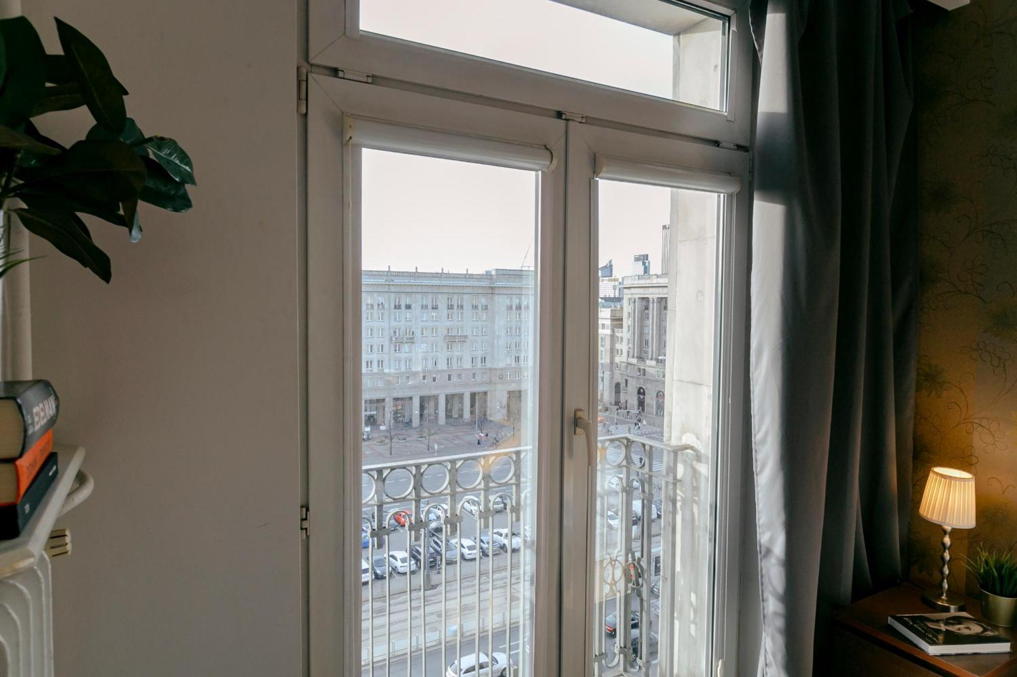 Plac Konstytucji 6 Orange - Apartament Dla 4 Osob - Bezplatny Parking - Free Parking - Piekny Widok Na Panorame Warszawy 华沙 外观 照片