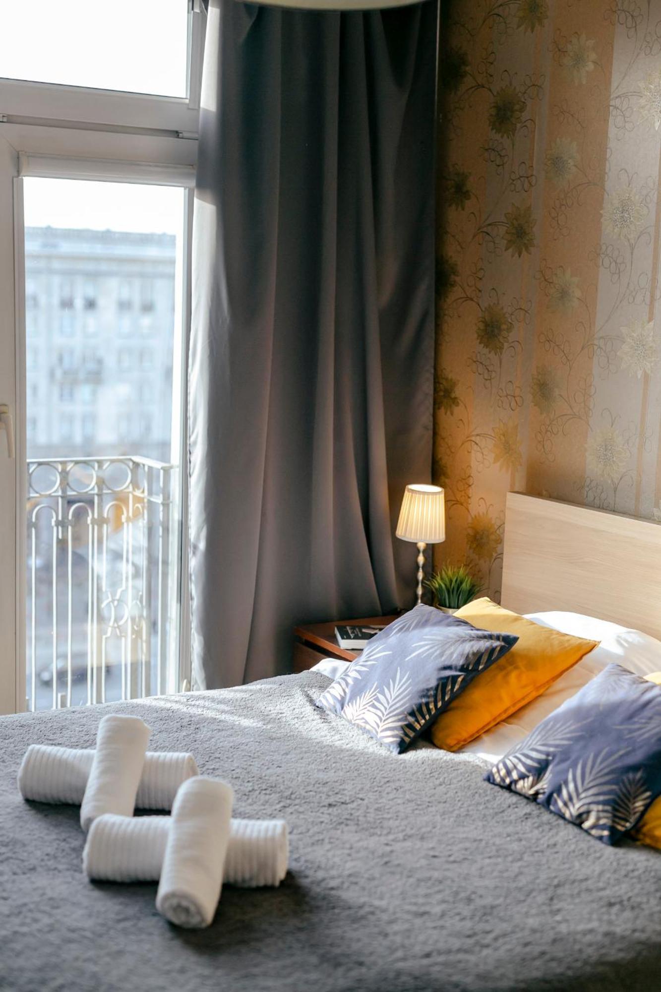 Plac Konstytucji 6 Orange - Apartament Dla 4 Osob - Bezplatny Parking - Free Parking - Piekny Widok Na Panorame Warszawy 华沙 外观 照片